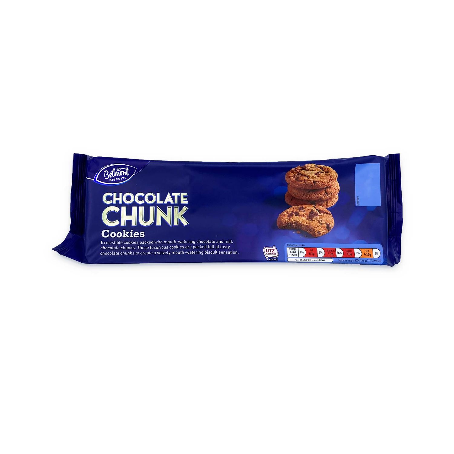 Chocolate Chunk Cookies 200g Belmont